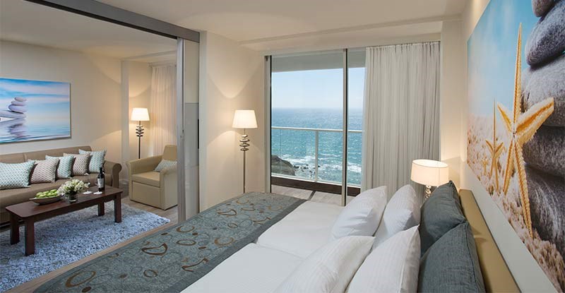 Executive High Floor Room with Balcony and Partial Sea View